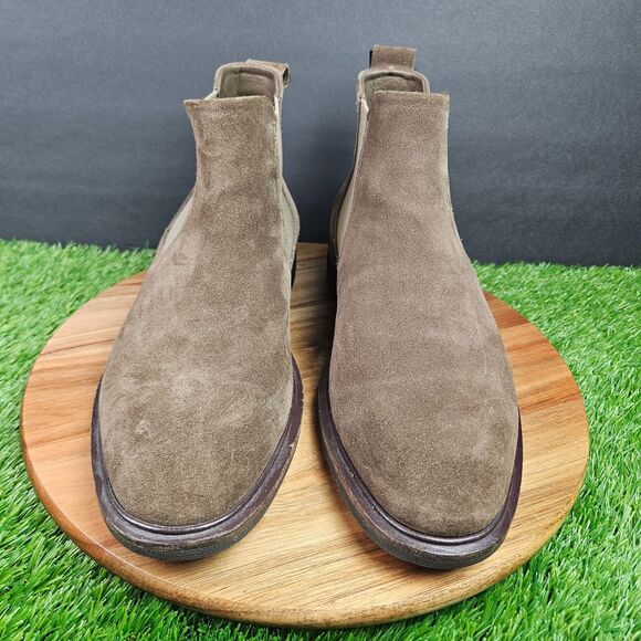 ECCO Men\'s Vitrus Il Chelsea Boot Size 9 Dark Clay Suede Leather Ankle Slip On main image 8